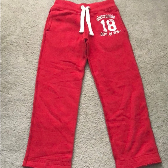 red sweatpants kids